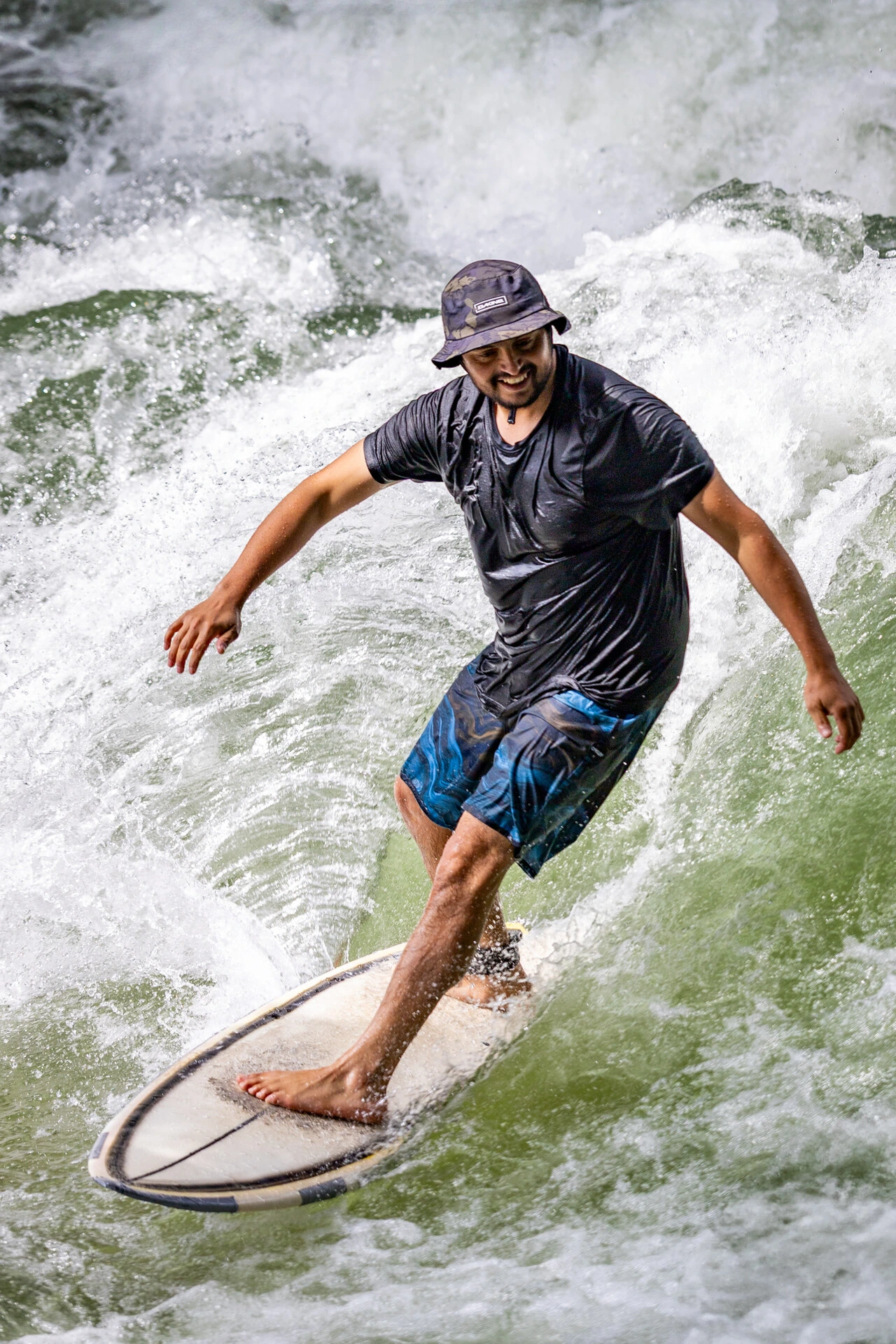 Surfen auf der Eisbachwelle