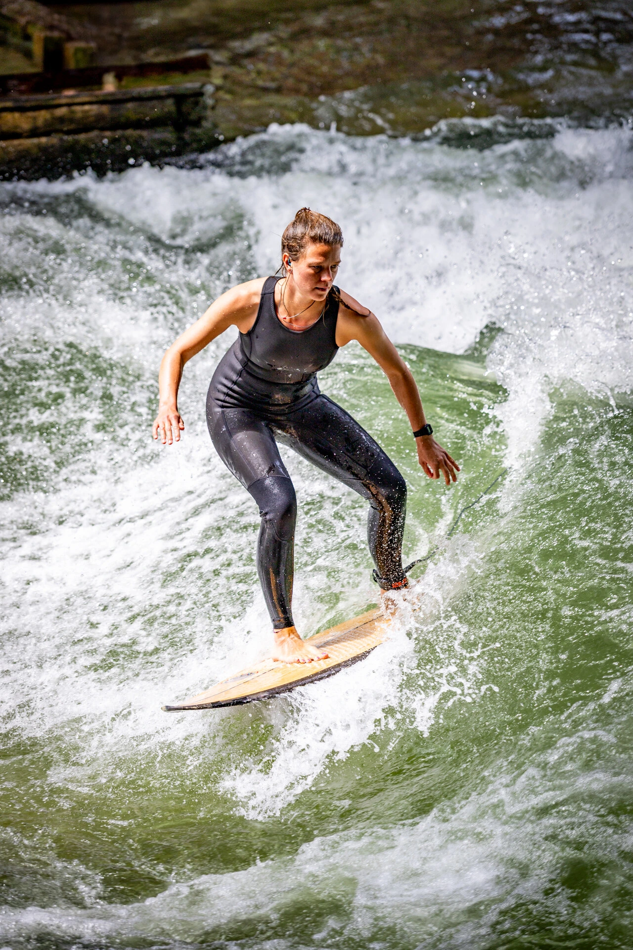 Surfen auf der Eisbachwelle