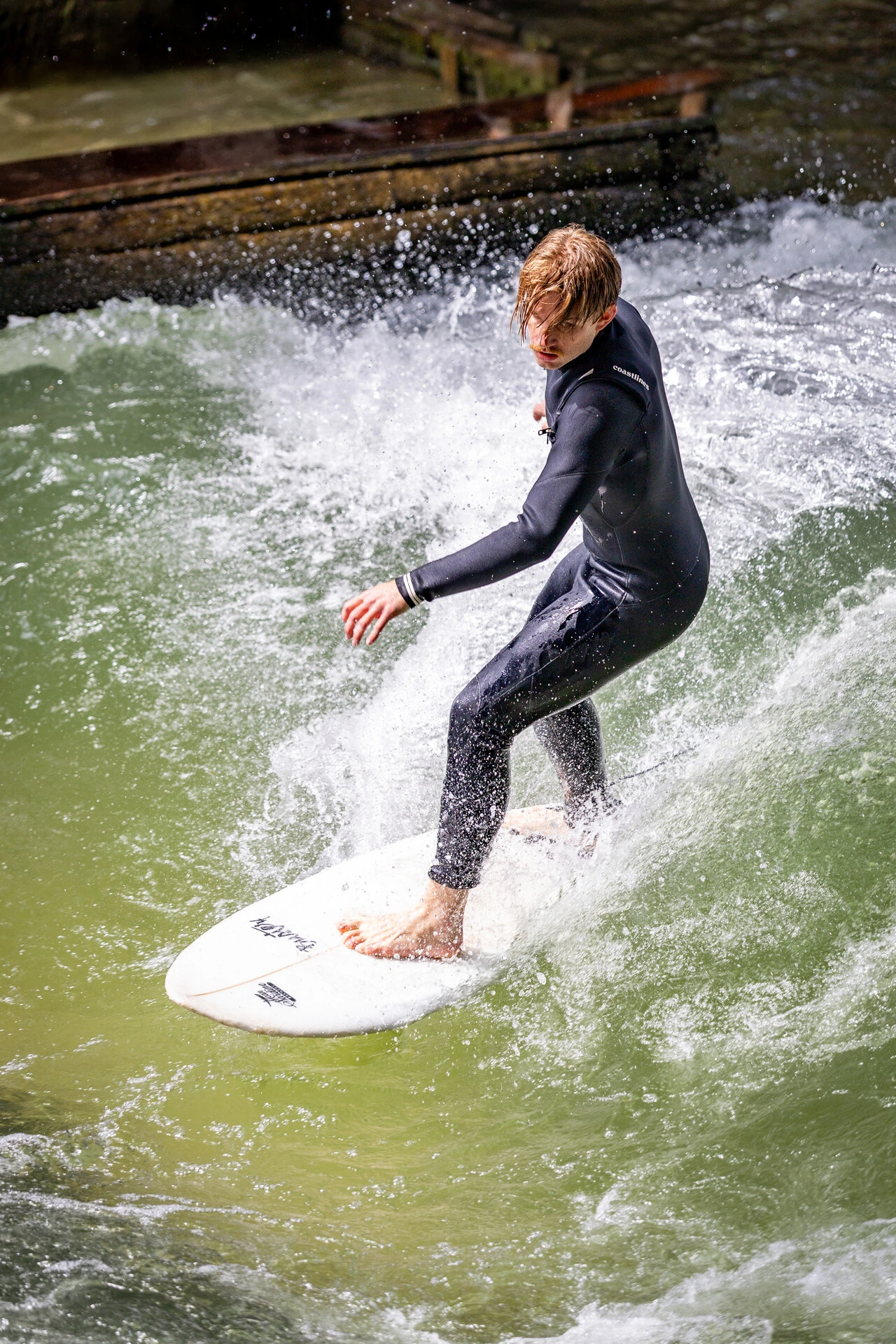 Surfen auf der Eisbachwelle