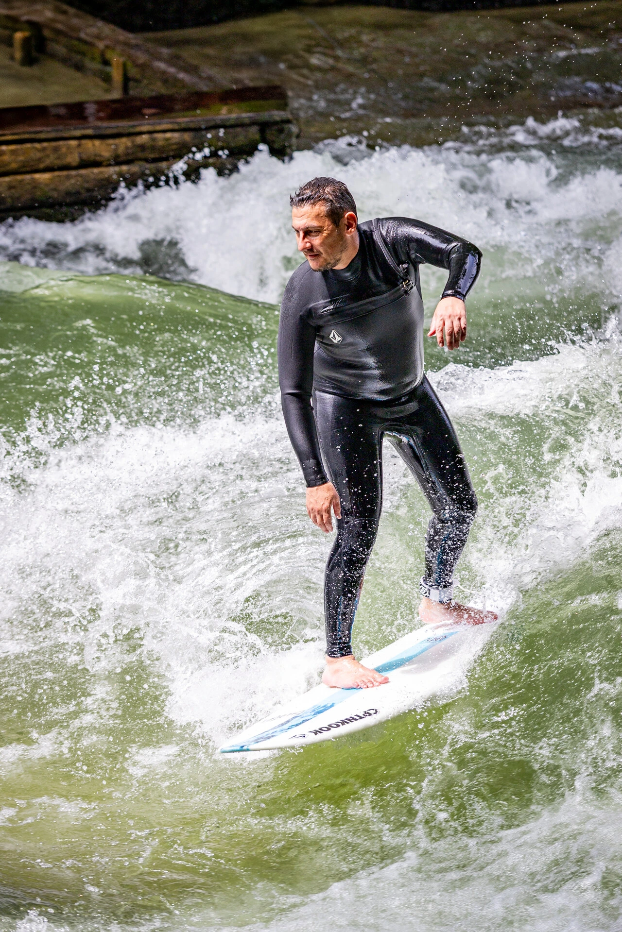 Surfen auf der Eisbachwelle